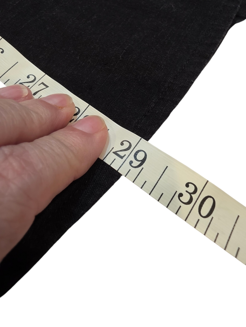 Alice In The Eve Black Square-Neck Mini Dress With Slit Size Medium - Picture 7 of 7